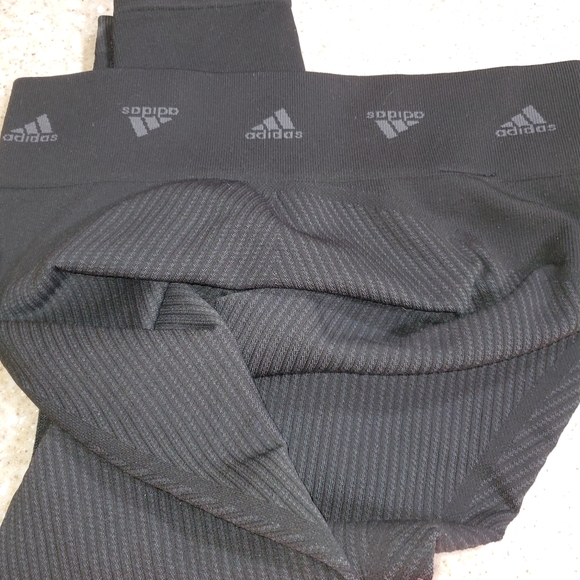 Adidas Women's Training Aeroknit Branded 7/8 Tights - Picture 6 of 8